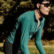 Load image into Gallery viewer, Fenwick Long Sleeve Jersey - Jasper Green - Wearwell Cycle Company
