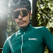 Load image into Gallery viewer, Fenwick Long Sleeve Jersey - Jasper Green - Wearwell Cycle Company
