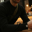 Load image into Gallery viewer, The Watson Jumper | Clubhouse Collection - Black - Jumper - Wearwell Cycle Company