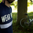 Load image into Gallery viewer, Revival Jersey - Second Edition | Navy Blue - Short Sleeve Jersey - Wearwell Cycle Company