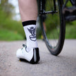 Load image into Gallery viewer, Cycling Socks - Revival Collection | First Edition - White - Socks - Wearwell Cycle Company