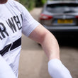 Load image into Gallery viewer, Arm Warmers - Revival Collection | White - Wearwell Cycle Company