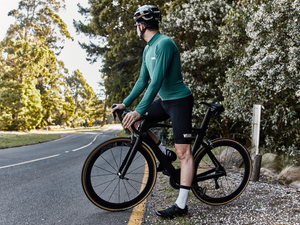 Fenwick Long Sleeve Jersey - Jasper Green - Wearwell Cycle Company