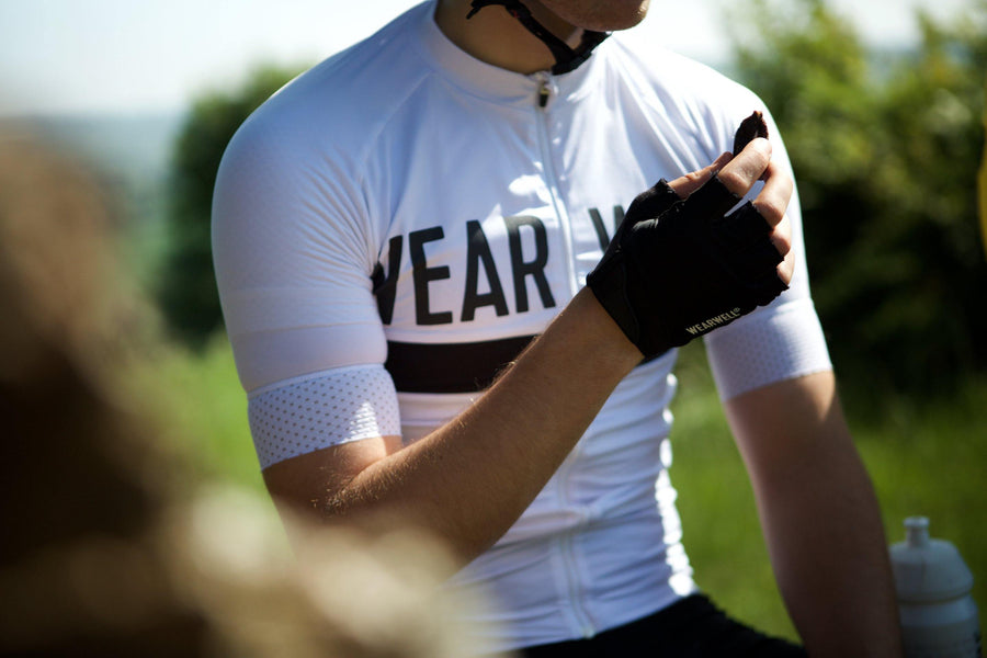 Revival Jersey - Second Edition | White - Short Sleeve Jersey - Wearwell Cycle Company