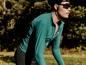 Fenwick Long Sleeve Jersey - Jasper Green - Wearwell Cycle Company