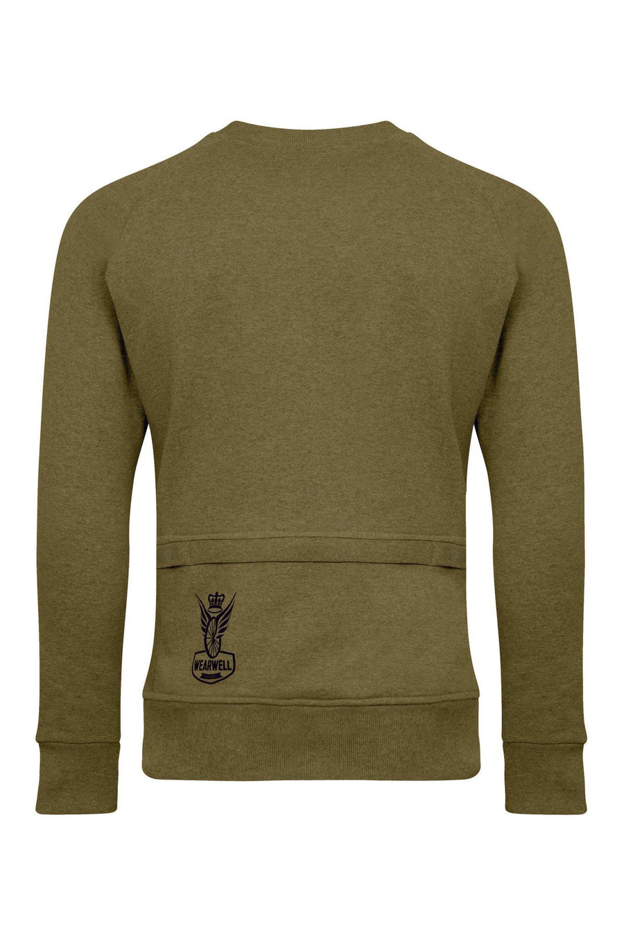 The Watson Jumper | Clubhouse Collection - Military Green - Jumper - Wearwell Cycle Company