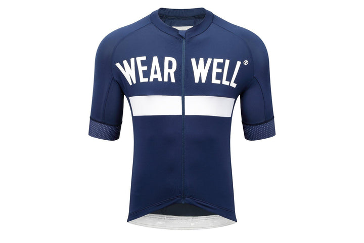 Revival Jersey - Second Edition | Navy Blue - Short Sleeve Jersey - Wearwell Cycle Company