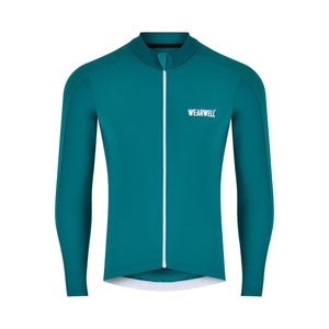 Fenwick Long Sleeve Jersey - Jasper Green - Wearwell Cycle Company