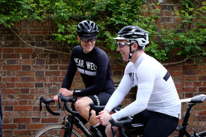 Arm Warmers - Revival Collection | White - Wearwell Cycle Company