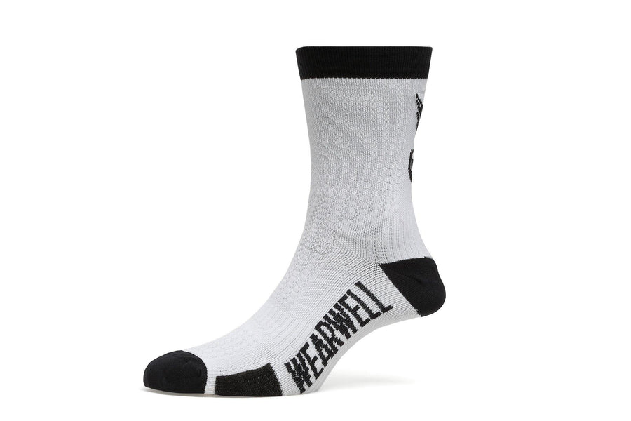 Cycling Socks - Revival Collection | First Edition - White - Socks - Wearwell Cycle Company