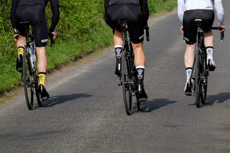 Cycling Socks - Revival Collection | First Edition - Black - Socks - Wearwell Cycle Company