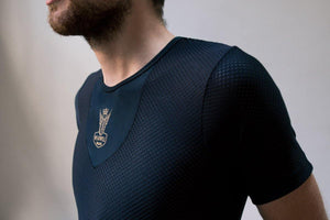 Roadster Baselayer - Black & Gold - Wearwell Cycle Company